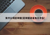 支付公司区块链[区块链资金支付平台]